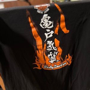 Barney shirt worn once was to big